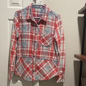 Dylan Lightweight Flannel Shirt Size Small